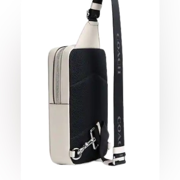 COACH bundle: Sullivan Pack With Houndstooth Print and card holder - Picture 3 of 9